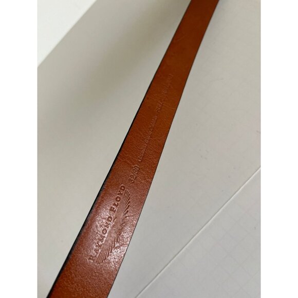 Vintage 1998 Women\'s Raymond Floyd Belt Italian Calf Skin Full Grain Lining Belt